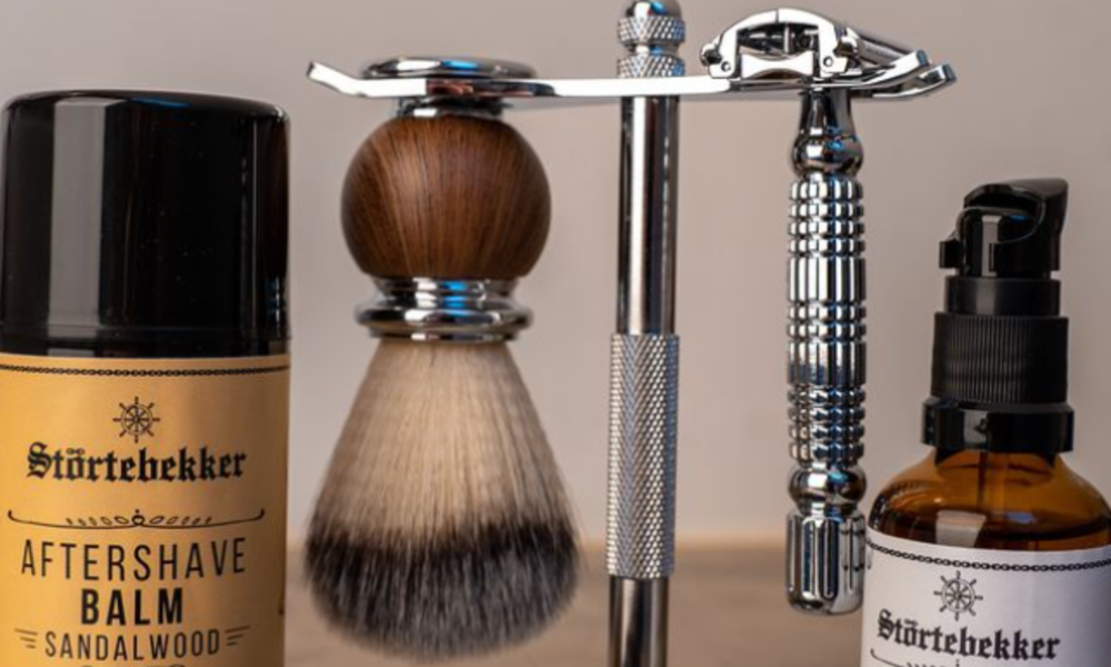 Störtebekker Rasierer, Rasierpinsel, Aftershave und Seife zum Summer-Sale | © Störtebekker