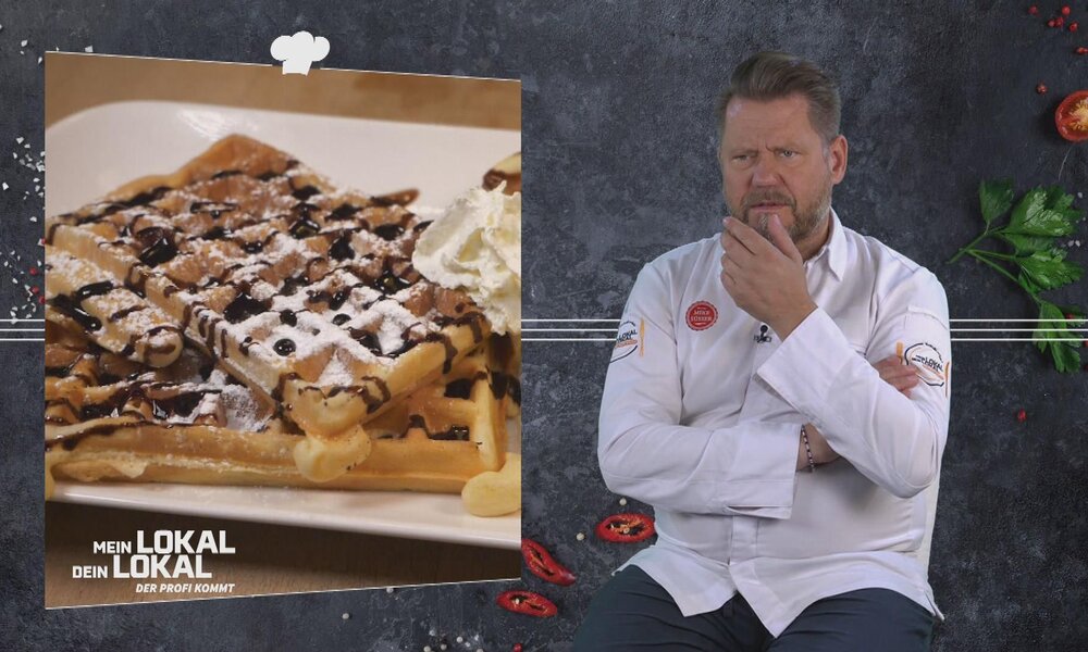 Pofikoch Mike Süsser bei „Mein Lokal, Dein Lokal“.  | © Seven.One Entertainment Group GmbH