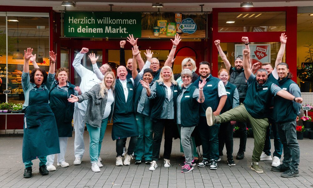 "Unser Supermarkt - mit Herz und Humor" Team | © RTLZWEI, Brot&Butter Entertainment