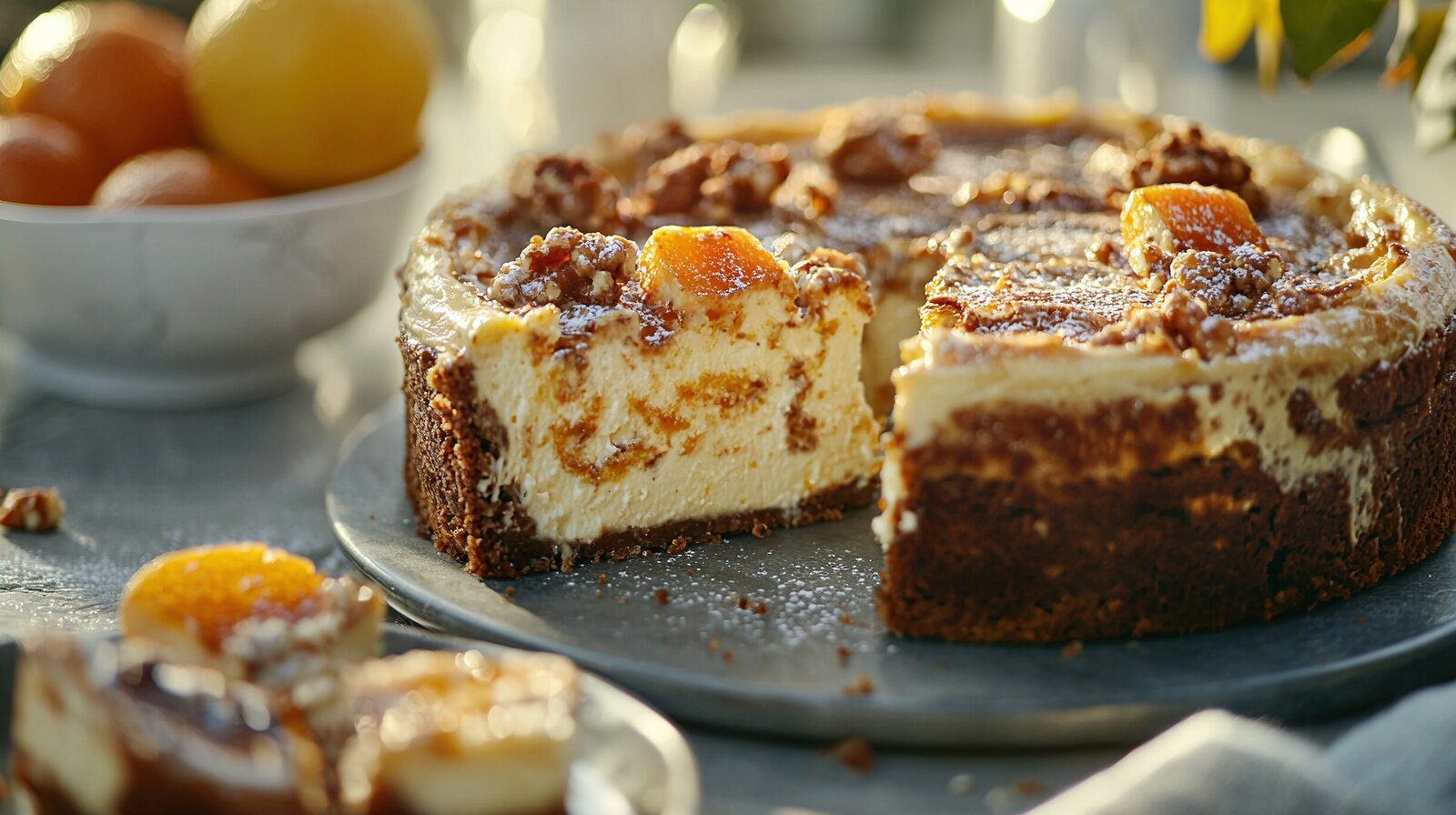 Schlemmen ohne Reue: Unglaublicher Low Carb Apfel-Käsekuchen ohne Zucker