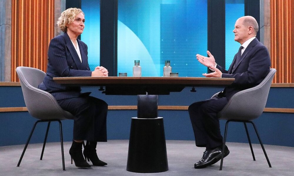 Caren Miosga: Der Bundeskanzler sorgt für ihre Rekordquote | © ARD