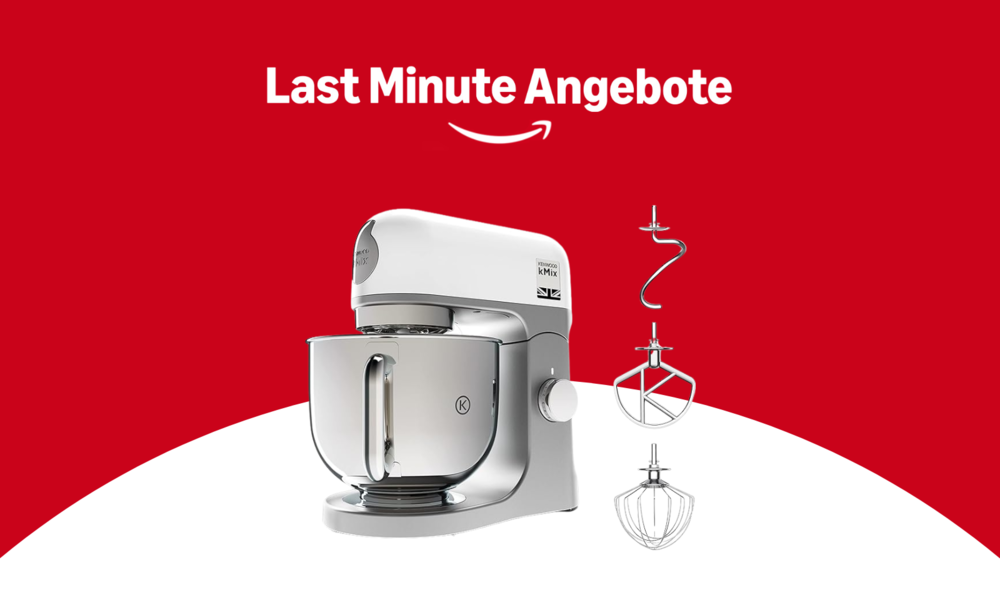 Last Minute-Geschenk: Holt euch die Kenwood Küchenmaschine zum weihnachtlichen Tiefstpreis! | © Amazon