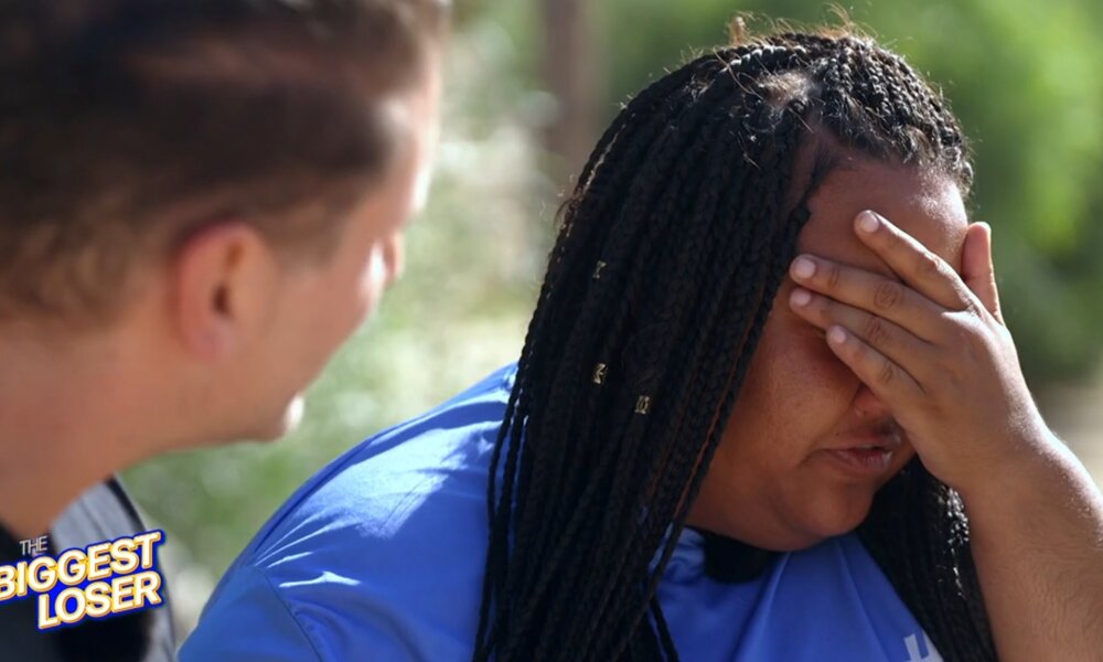 „The Biggest Loser“: 155,5 Kilo-Kandidatin will alles hinschmeißen | © Sat.1/Screenshot
