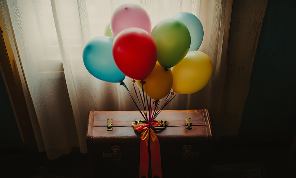 Luftballon_Gepäck | © Adobe Stock/svonidze