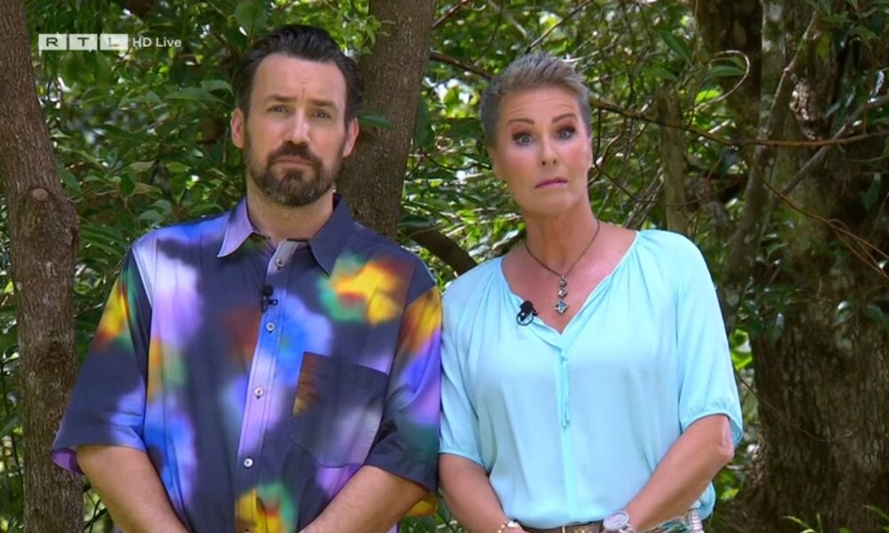 Erster Dschungelcamp Exit Sonja Zietlow und Jan Köppen ziehen Knallhart-Bilanz | © RTL/Screenshot