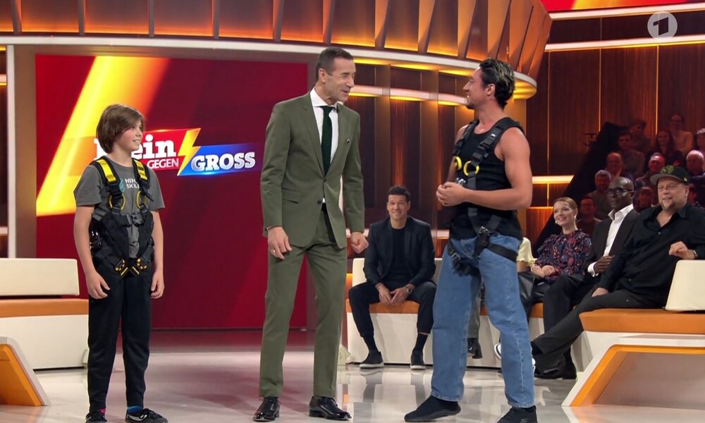 Nach „Klein gegen Groß“-Sieg: René Casselly erntet heftige Kritik – „Hat er nicht verdient!“ | © DasErste/Screenshot