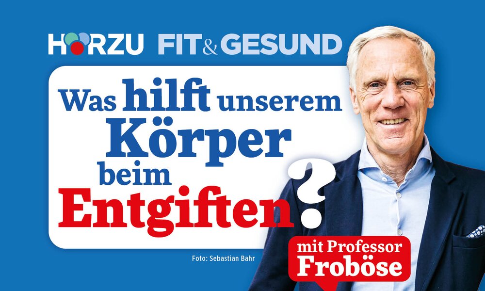 Podcast Fit & Gesund mit Professor Froböse: Wie wir unseren Körper entgiften | © HÖRZU