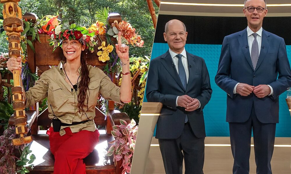 Dschungelcamp vs. Kanzlerduell: Bei diesem TV-Zweikampf gab es einen klaren Sieger | © RTL