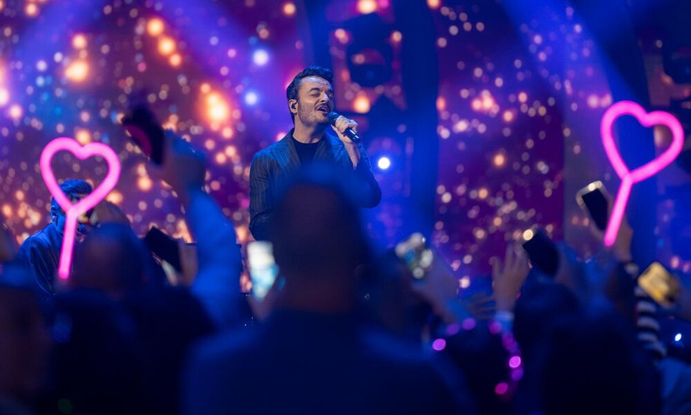 Giovanni Zarrella: Premiere als Frontmann bei Revolverheld | © ZDF
