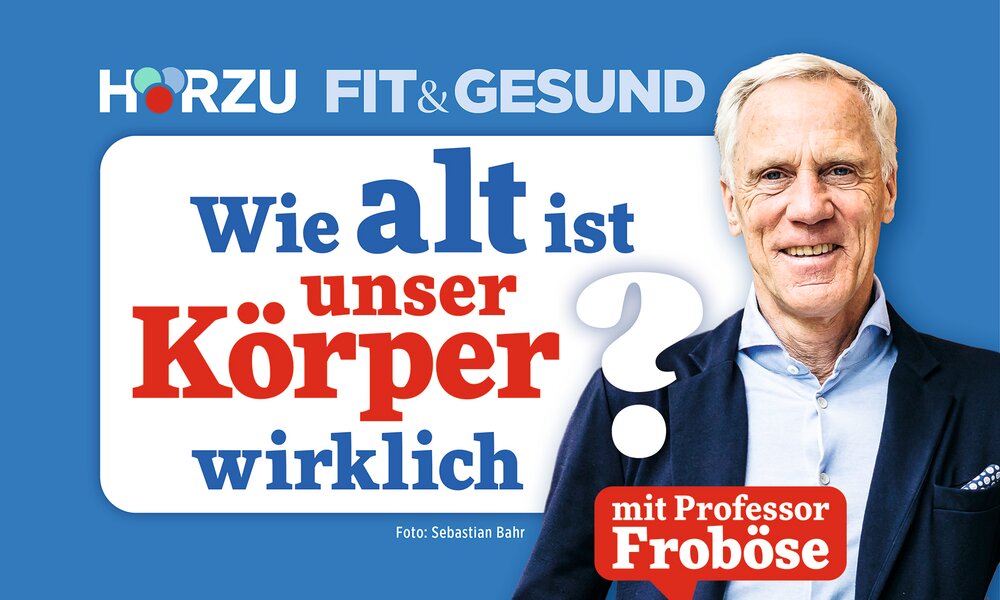Wie alt ist unser Körper wirklich? | © HÖRZU
