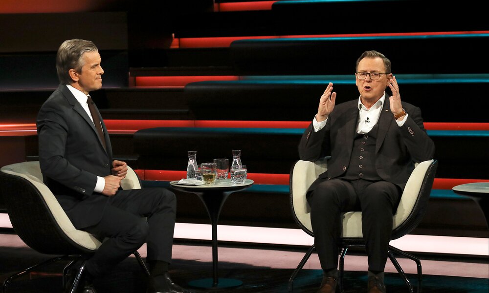 Markus Lanz zofft sich mit Bodo Ramelow: „Sie wollen mich vorführen" | © ZDF