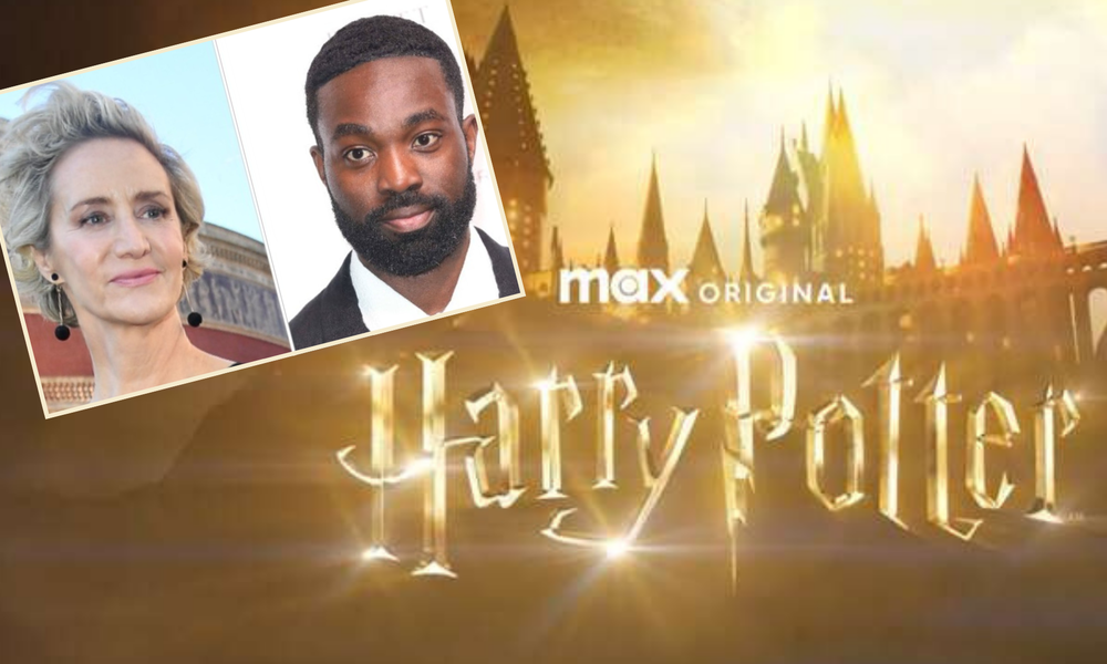 neue Harry Potter Serie: Gerüchte über Darsteller für Snape. Hogwarts im Hintergrund.  | © kl. Foto: imago images/Avalon.red/Ana M. Wiggins / ddp/CAMERA PRESS/Joanne Davidson, gr. Foto: Screenshot YouTube @Max/Warner Bros. / Collage: Hörzu