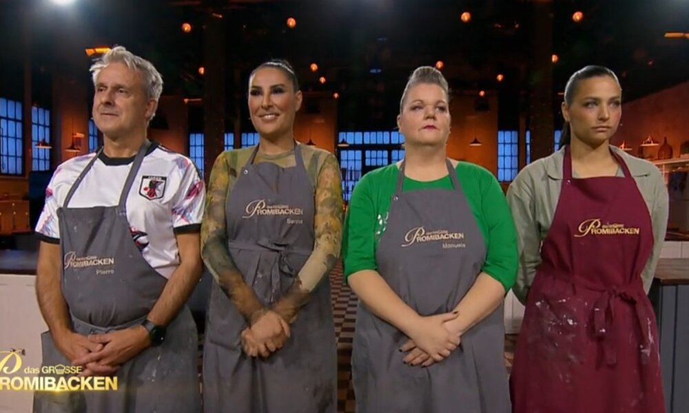 „Das große Promibacken“-Halbfinale: Senna bricht in Tränen aus, Amira muss zittern | © SAT.1/Screenshot