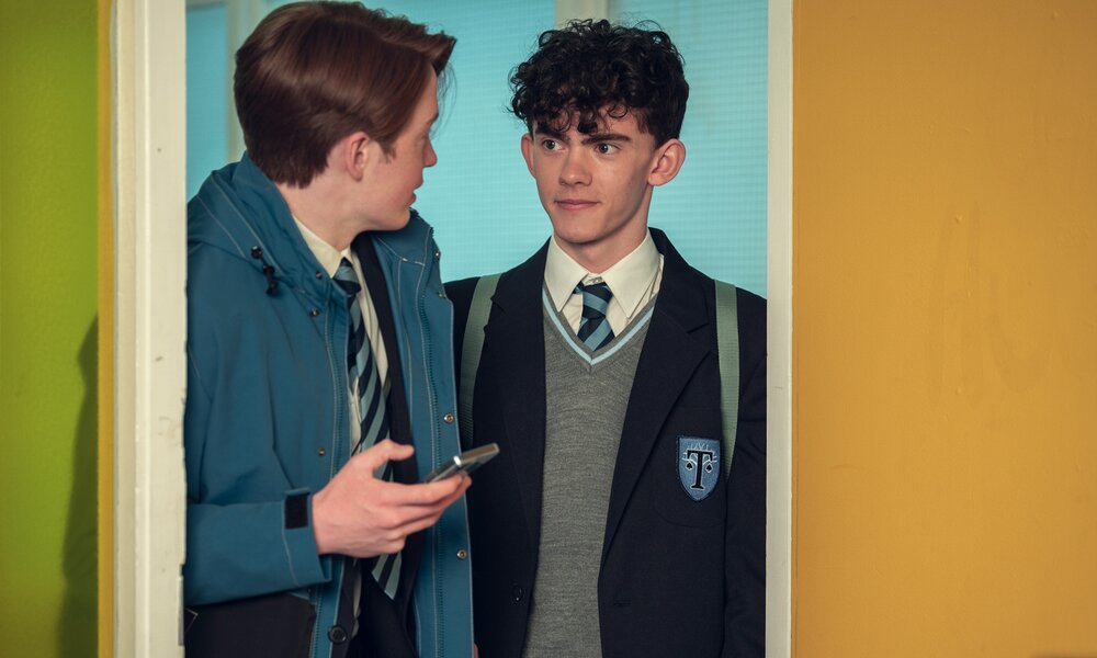 Kit Connor und Joe Locke in der Netflix-Serie "Heartstopper" | © Netflix