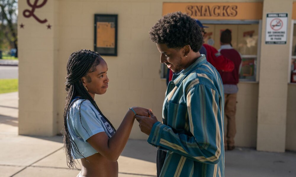 Das neue Netflix-Traumpaar: Keisha Clark (Lovie Simone) und Justin (Michael Cooper).  | © Netflix