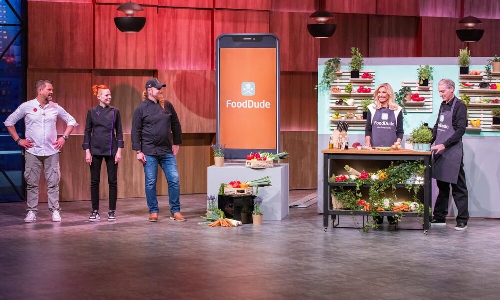"Die Höhle der Löwen": FoodDude entscheidt sich gegen Deal und für eine TV-Köchin | © VOX