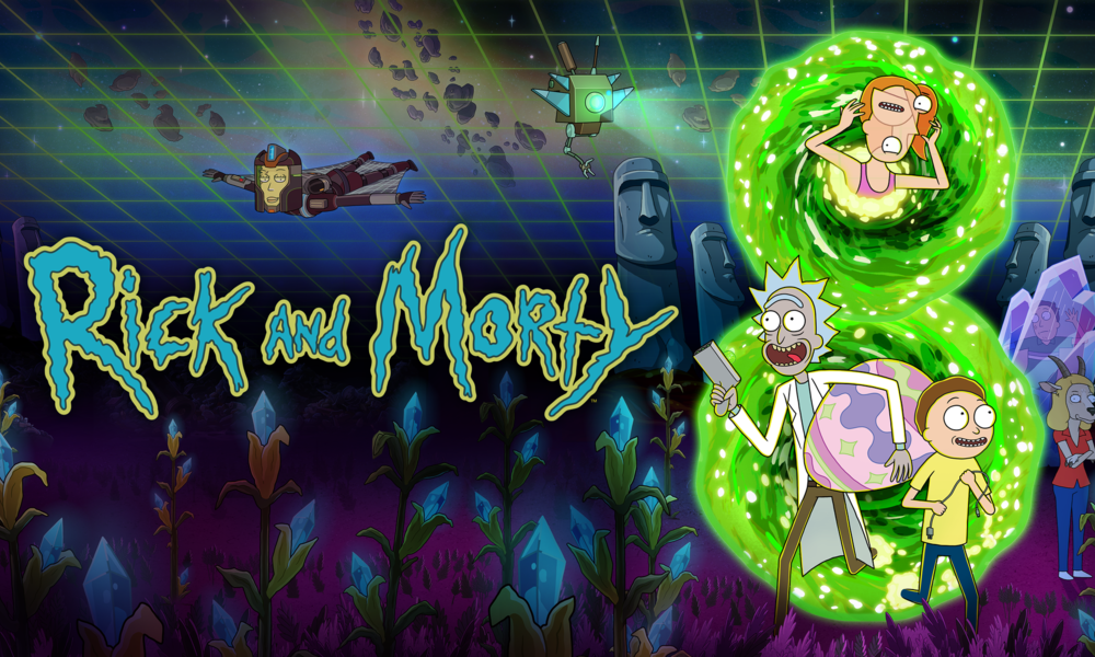 Key Art für Rick & Morty Staffel 8 | © Warner Bros. Discovery/ Nicole Yavasile