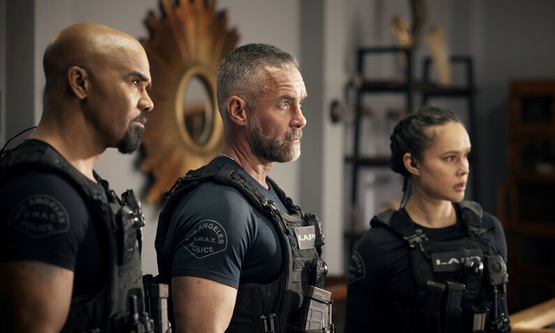 Szene aus der CBS Serie "S.W.A.T." mit Shemar Moore | © © 2022 CBS Broadcasting Inc. All Rights Reserved.