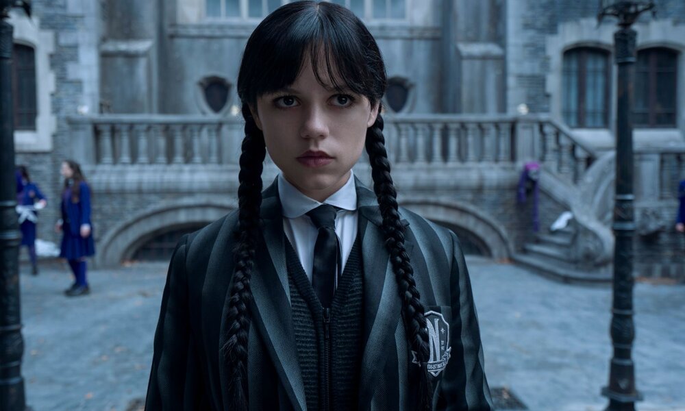 Jenna Ortega als Wednesday in Episode 202. | © Netflix