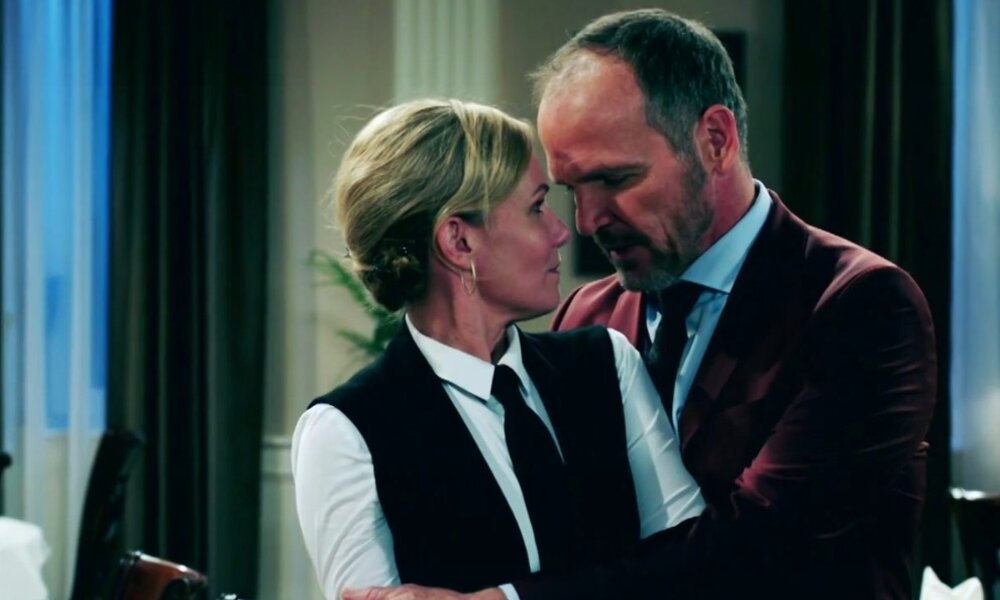 Liebescomeback bei „Sturm der Liebe“? Markus und Katja kommen sich wieder näher | © ARD/Screenshot