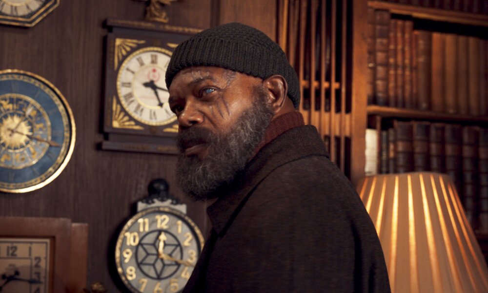 Samuel L. Jackson in der Disney+ Marvel Serie "Secret Invasion" | © Disney+/2023 Marvel