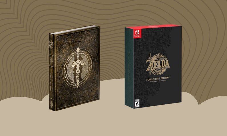 Das Lösungsbuch und die Collector's Edition von Zelda: Tears of the Kingdom | © Amazon