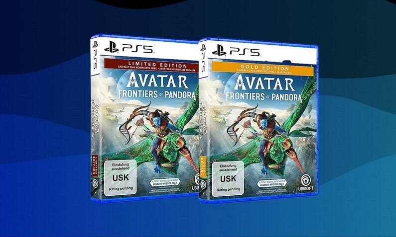 „Avatar: Frontiers of Pandora” in der Limited und in der Gold-Edition | © Amazon