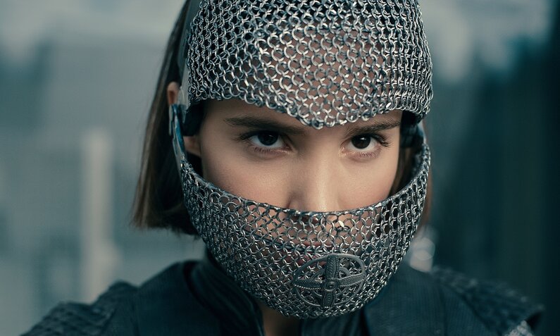 Alba Baptista in der Netflix-Serie "Warrior Nun" | © Netflix