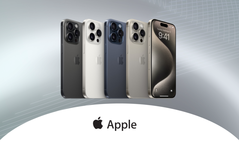 Apple iPhone 15 in vier unterschiedlichen Varianten | © Apple