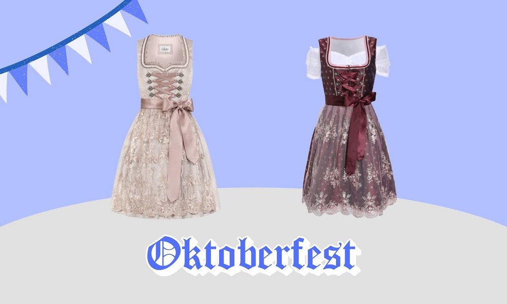 Zwei Dirndl in verschiedenen Farben nebeneinander | © Otto