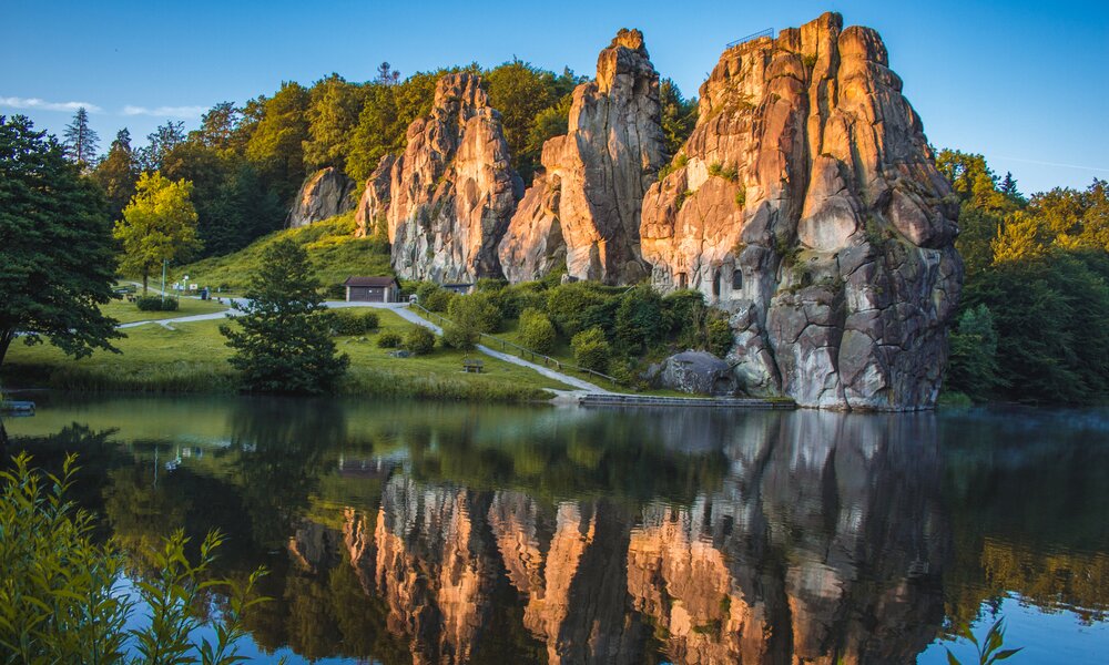 Sandsteingebirge im Teutoburger Wald | ©  Getty Images / Joppi