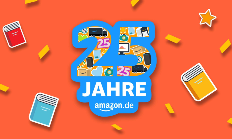 Logo von 25 Jahren Amazon Deutschland | © Amazon