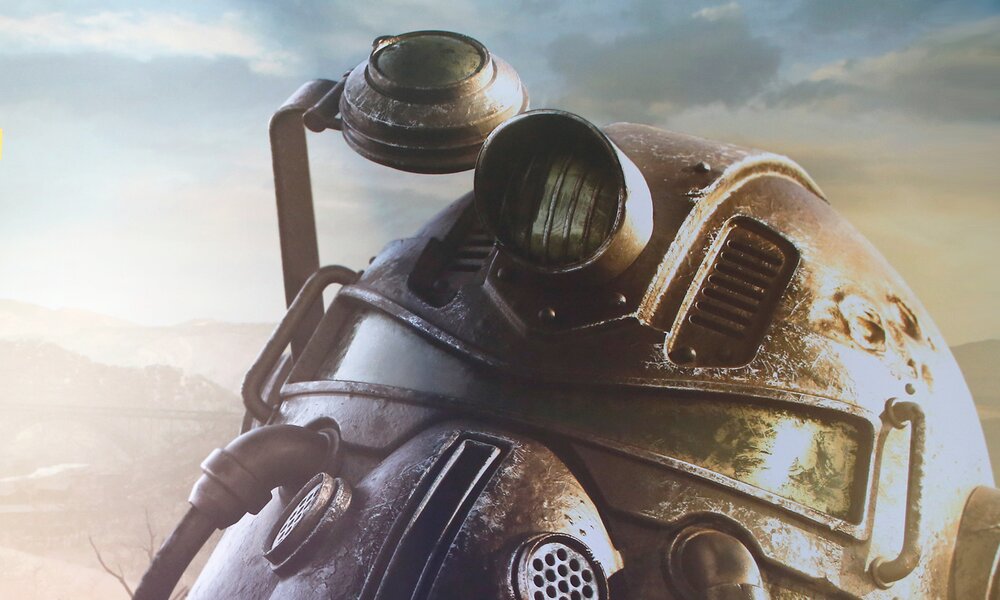 Plakatdetail  zum Game "Fallout 76"von Bethesda Softworks bei der Paris Games Week 2018 | © Getty Images/Chesnot