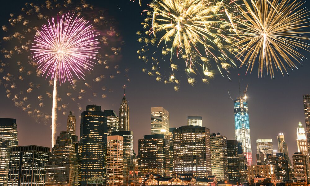Silvester in New York  | ©  Getty Images / franckreporter