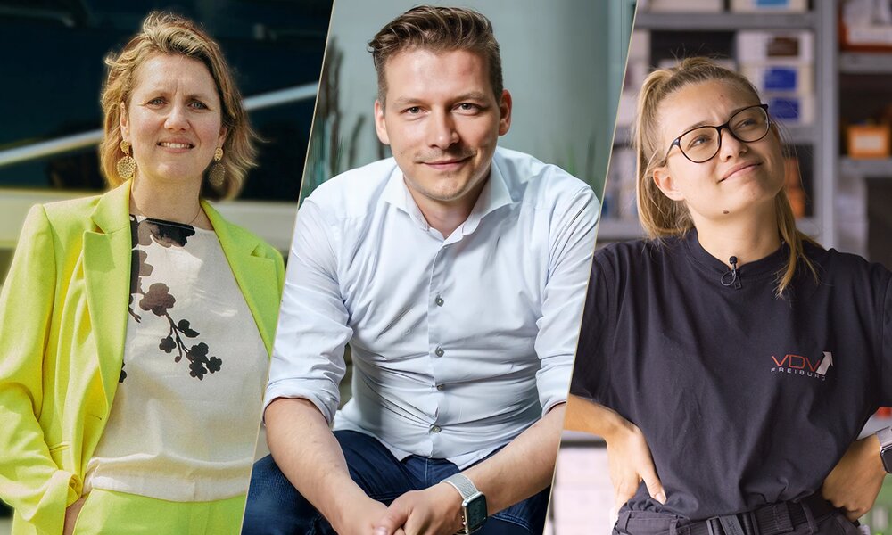 Denise Schuster, Kay Theurer und Anna-Lena Hochuli haben eine Vision für die Branche, in der sie mit Leidenschaft arbeiten. | © Lexware