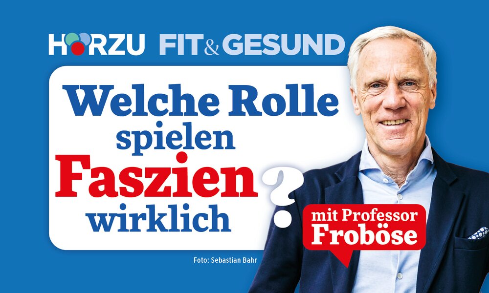 Podcast Fit & Gesund mit Professor Froböse: Warum Faszien uns in Form halten | © HÖRZU