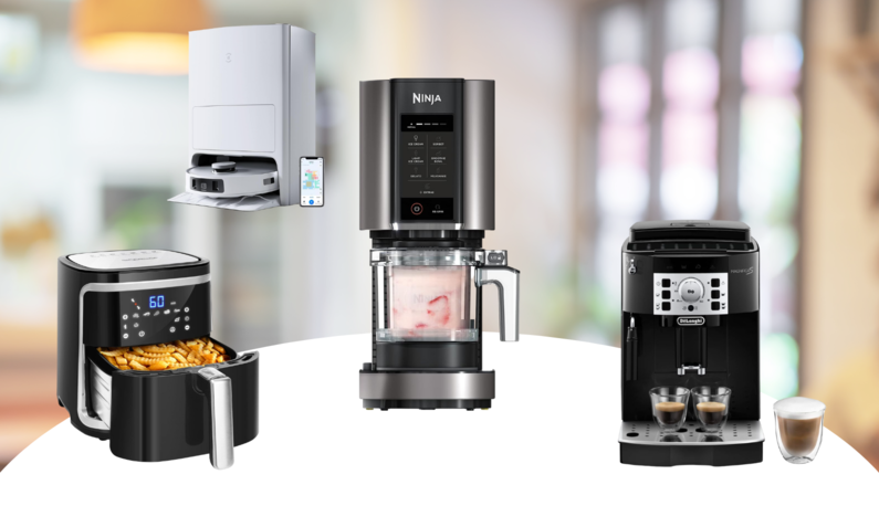 Heißluftfritteuse, Kaffeevollautomat und Kaffeemaschine von Amazon | © Amazon