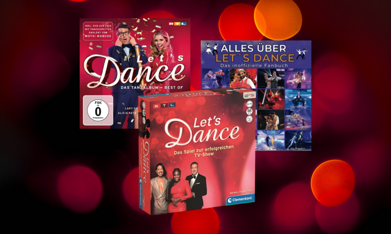 Lets Dance Brettspiel, Fanbuch und CDs | © Amazon