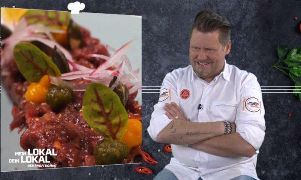 Mike Süsser bei ,,Mein Lokal, Dein Lokal'' | © KabelEins/Screenshot