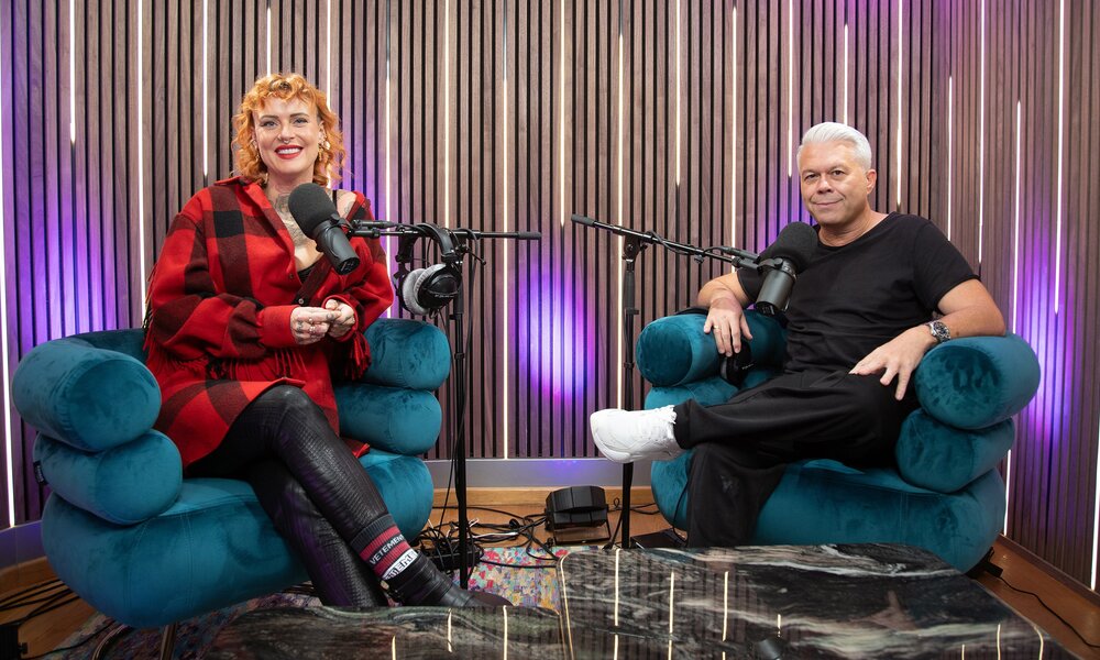 Jennifer Weist und Markus Kavka | © ARD Kultur/Kugel und Niere / Julian Janssen