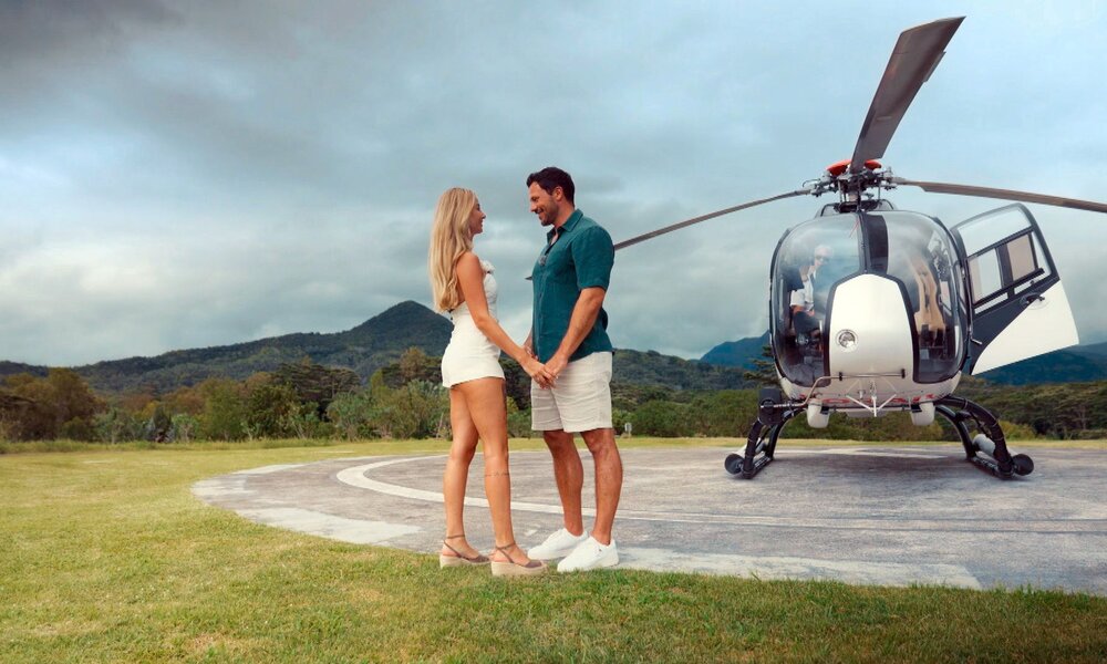 Larissa und Sebastian bei ,,Die Bachelors'' | © RTL