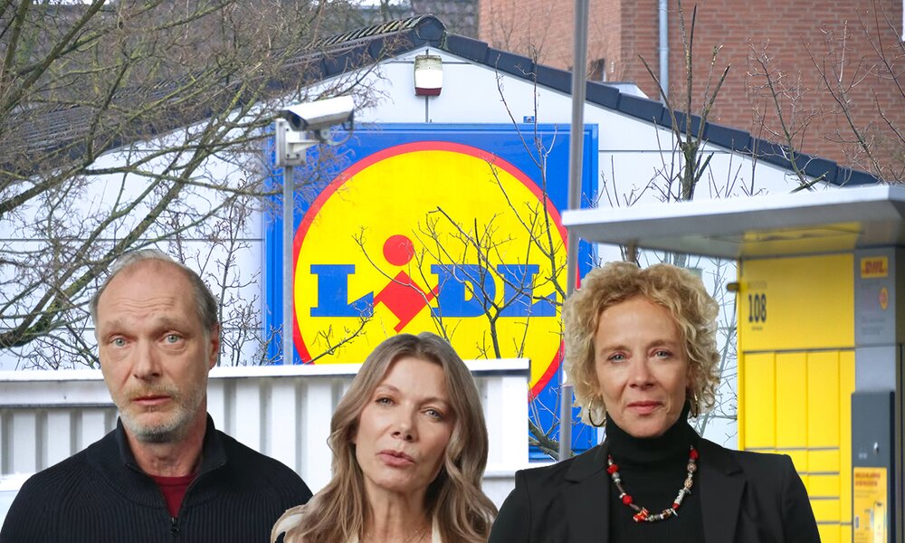 Die TV-Stars Martin Brambach, Ursula Karven, Katja Riemann und andere Prominente kritisieren Lidl. | © Imago