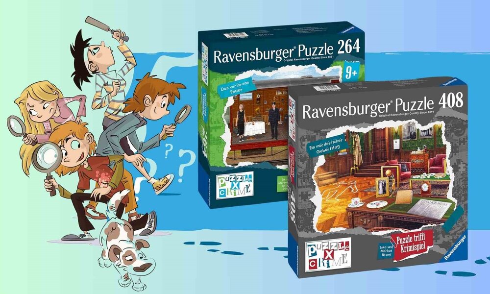 Junior Detektive und die Schachteln  | © childrendrawings/stock.adobe.com / + Ravensburger