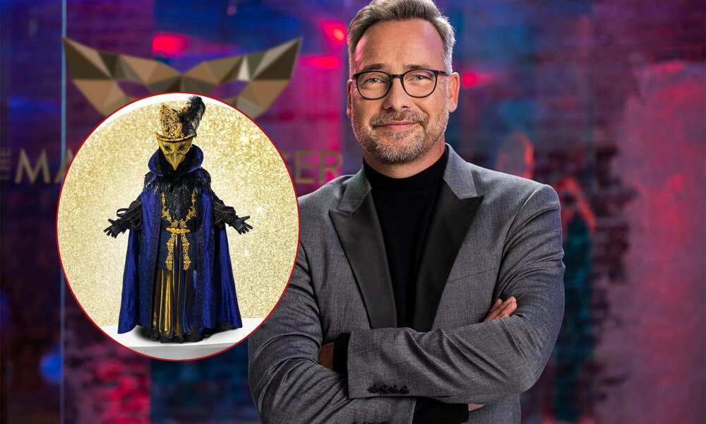 Eines bleibt auch in der zehnten Runde mit dem Mysterium gleich: Moderator von "The Masked Singer" bleibt Matthias Opdenhövel (53). | © ProSieben