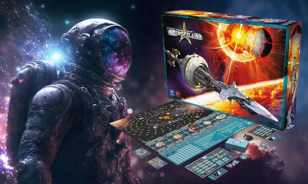 Ein Astronaut schaut auf das Spiel | © Marc Andreu / stock.adobe.com + Amazon / Pendragon Game Studio