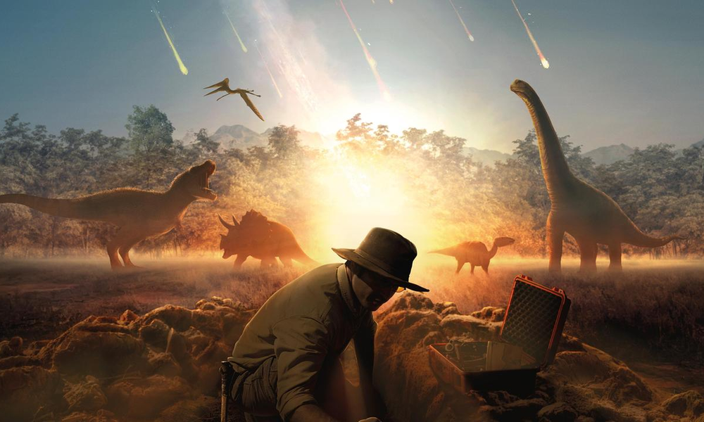 Vor 66 Millionen Jahren schlug ein Asteroid einen 200 Kilometer großen Krater in die Erdkruste und die Zeit der Dinosaurier ging zu Ende. | © ZDF