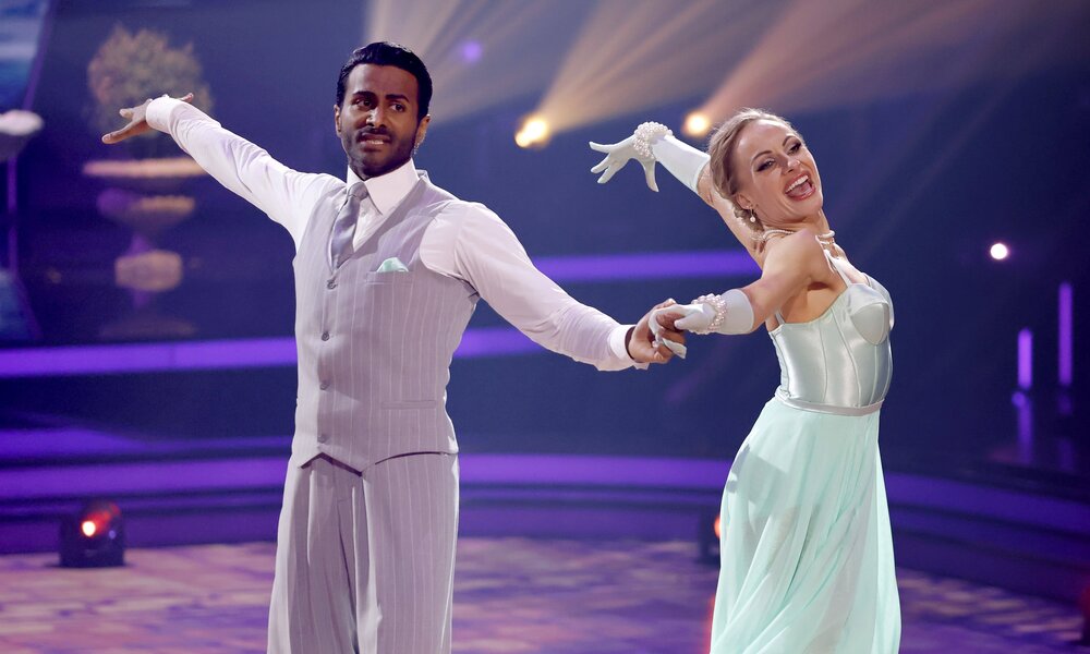 Biyon Kattilathu und Marta Arndt bei ,,Let’s Dance’’ | © IMAGO/Panama Pictures