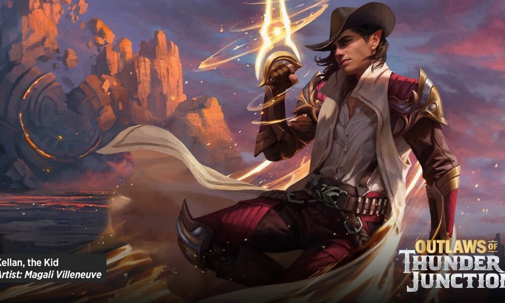 Kellan, the Kid von Outlaws of Thunder Junction | © Wizards of the Coast