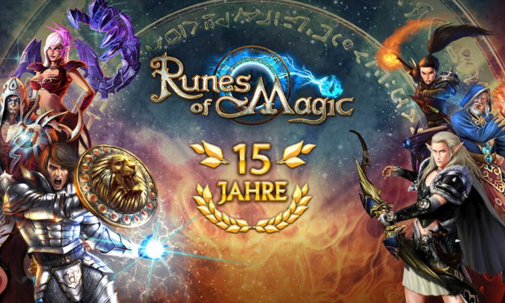 Farbenfrohe Fantasy-Charaktere markieren das 15-jährige Bestehen eines Spiels. | © Gameforge