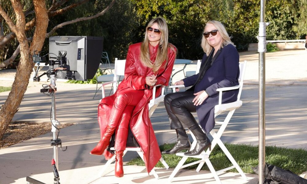 Trafen eine brisante Entscheidung: Heidi Klum und Kerstin Schneider. | © ProSieben